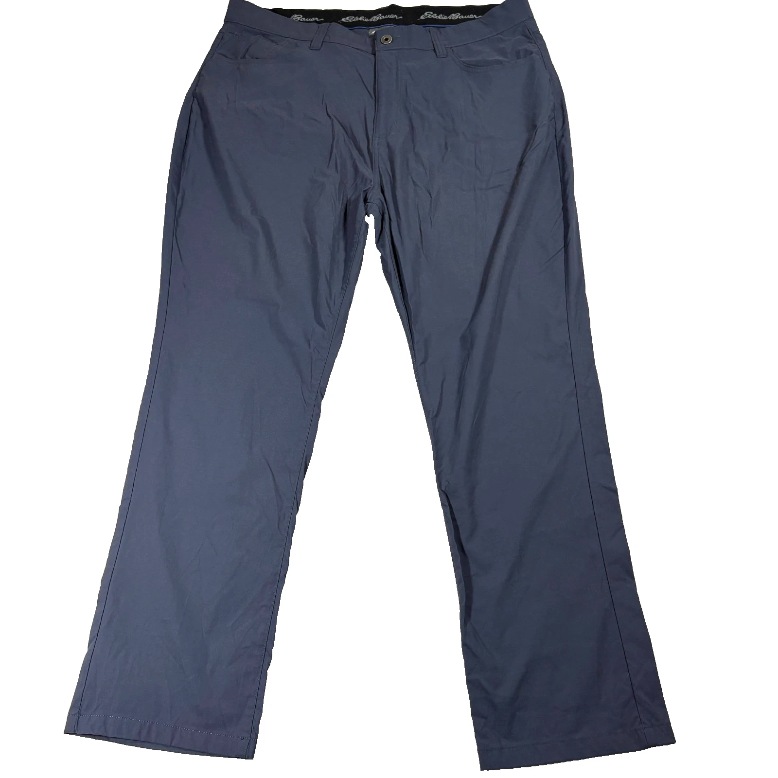 Eddie Bauer Pants Mens 40x30 Gray Lightweight Stretch Hiking Outdoor
