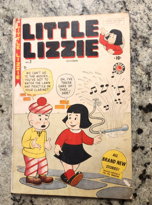 Little Lizzie # 3, 1949 RARE! Ungraded! Mr. STAN LEE writes and is Editor! RARE!