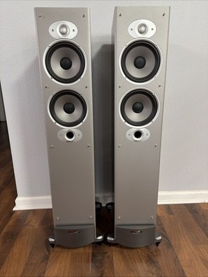 Polk Audio RTi8 Tower Speakers Black (No Grill Covers) | eBay