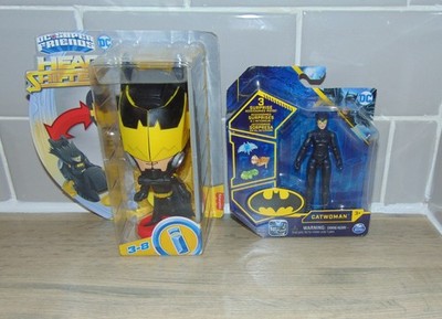 Fisher-Price Imaginext, Head Shifters Batman Figur/Fledermaus + Catwoman Spin Mast