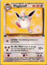 Wigglytuff 32/64 Jungle 1st Edition