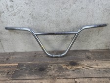 GT Stamped Bmx Tall Handlebars Bars Vintage Old Mid School