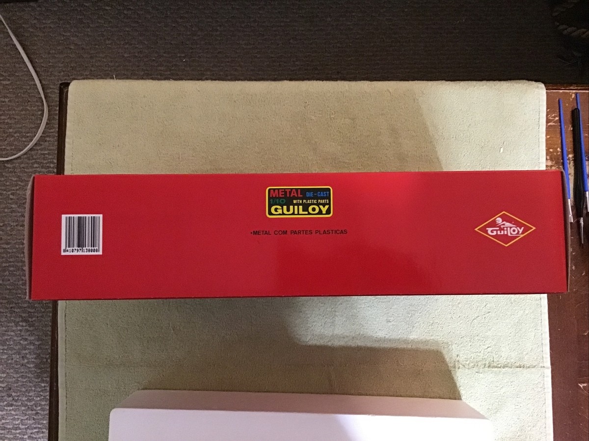 RARE Guiloy HONDA CBR900 FIRE BLADE 1/10 Scale Motorcycle Diecast