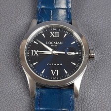 Orologio Da Polso Locman Italy Island Ref 614 N. C1154 Titanium Stainless Steel