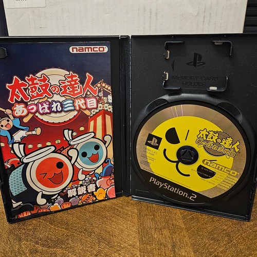 ¡Aparecimiento Taiko no Tatsujin! Sandaime Sony Playstation 2 PS2 importación japonesa probado - Imagen 2 de 3