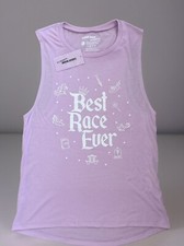 Sarah Marie Running Club Disney Princesa Rapunzel Mejor Carrera Nunca Suave Pequeño Top