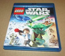 LEGO Star Wars: The Padawan Menace Blu-ray + DVD Fast Shipping