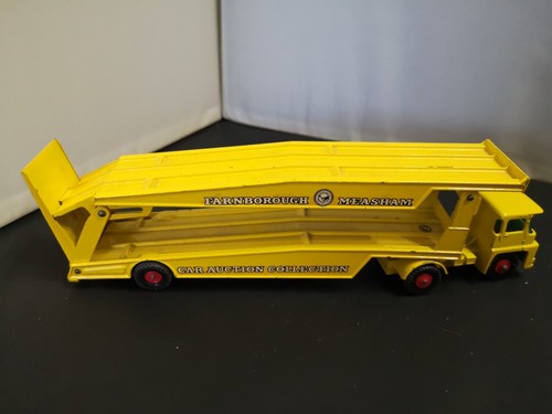 B201-MATCHBOX KING SIZE K-8 GUY WARRIOR CAR TRANSPORTER WITH BOX - Picture 4 of 11
