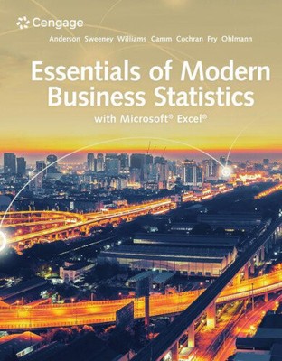 Essentials of Modern Business Statistics mit Microsoft ''''Excel'''' von David