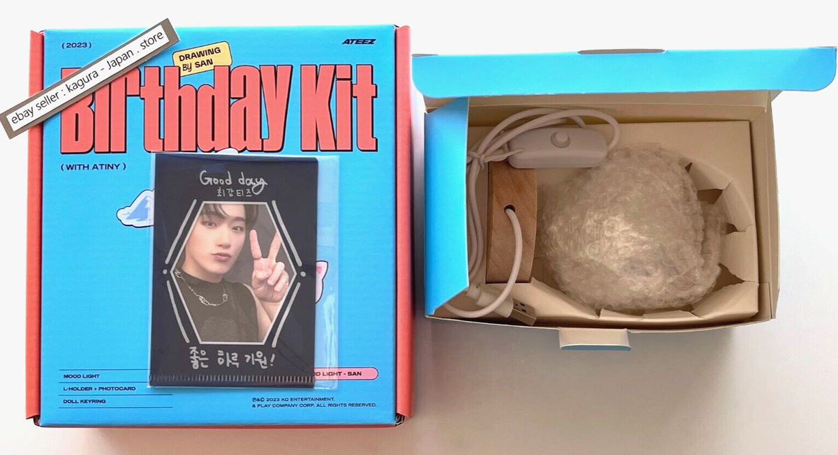 SAN ATEEZ HBD MD 2023 BIRTHDAY KIT MOOD LIGHT PHOTOCARD SET SAN ATEEZ HBD MD 2023 BIRTHDAY KIT MOOD LIGHT PHOTOCARD SET