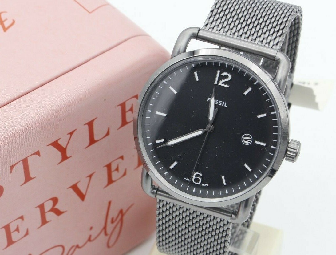 Fossil FS5419 Men's Stainless Steel Black Quartz 42mm(s) Watch