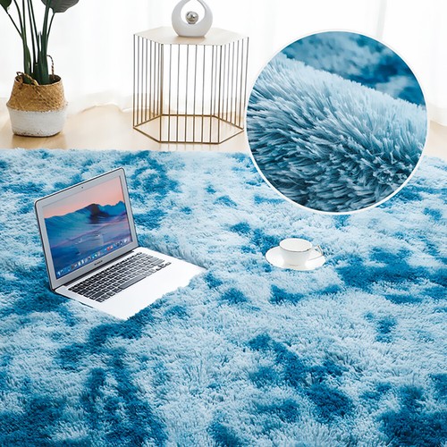 Floor Rug Rugs Fluffy Area Carpet Shaggy Soft Large Pads Living Room Bedroom Pad - Picture 25 of 26