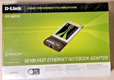 D-Link DFE-690TXD Fast Ethernet Notebook adapter 10/100mbps Cardbus PC Card