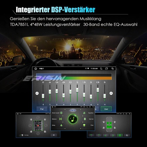9"Android 13 Autoradio GPS DAB+CarPlay Mercedes W169 W245 Sprinter Viano Crafter - Bild 6 von 24