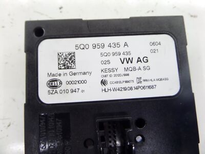 VW Golf GTI Keyless Entry Kessy Control Module MK7 15-19 OEM