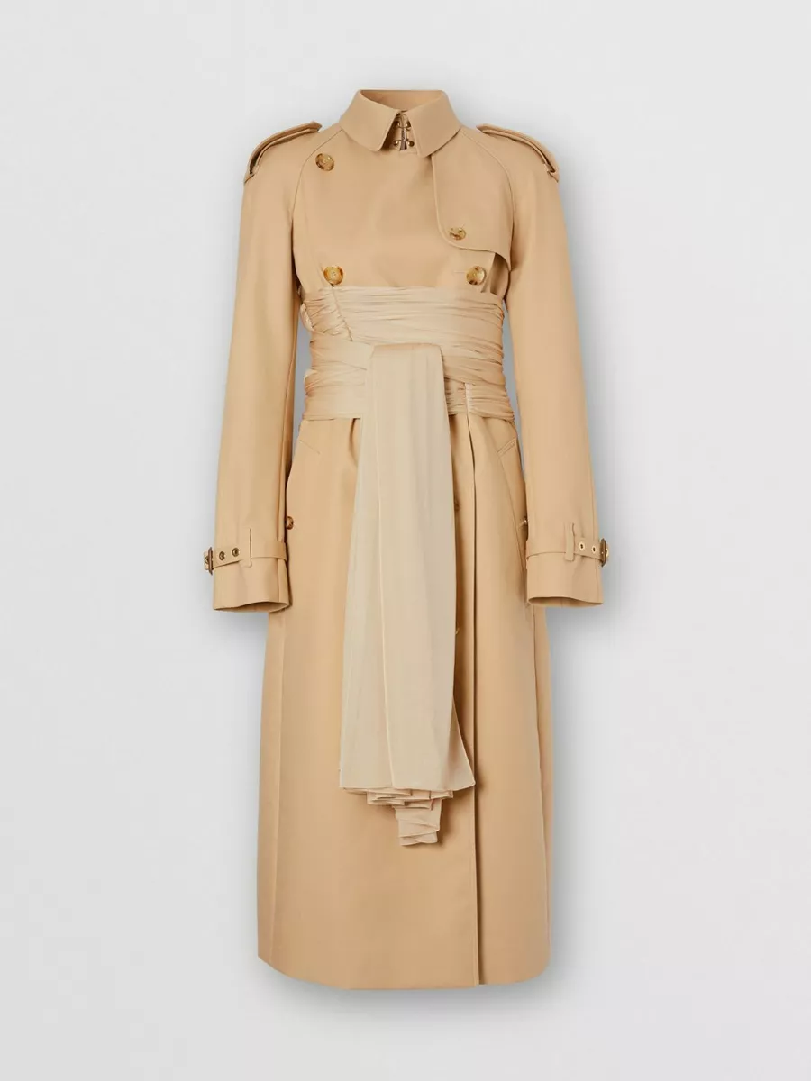 Burberry hotsell jacket belt