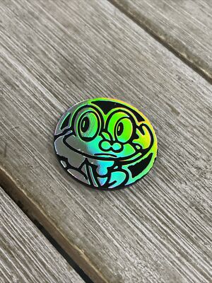 Pokemon Froakie Collectible Coin Silver Rainbow Mirror | eBay