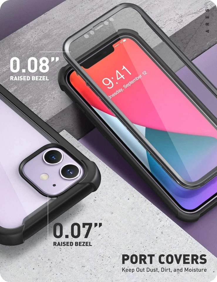 Funda protectora i-Blason Ares para iPhone 12 11 Series X XS XR XsMax SE2 6 6S 7 8 Plus Foto 3 de 4