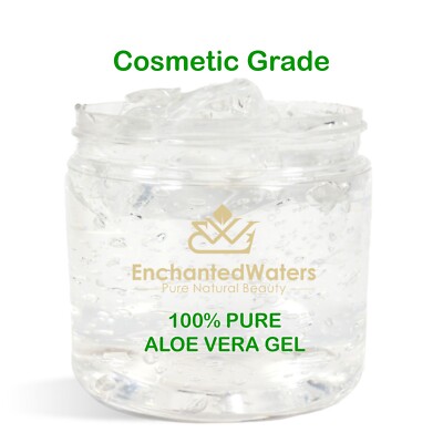 Aloe Vera Gel (THICK) 100% Pure Organic Soothing Moisturizing Skin Lotion - 4oz