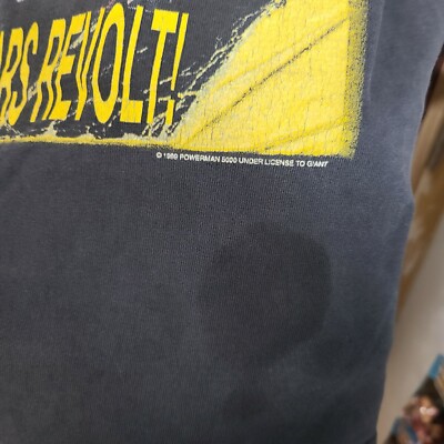 VTG Powerman 5000 Tonight The Stars Revolt 1999 Tour Band Tee sz