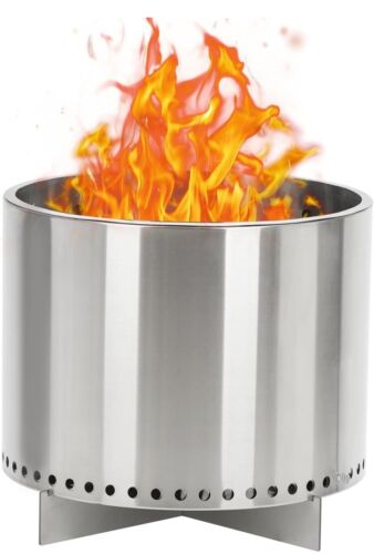 High Quality Stainless Steel Smokeless Fire Pit, Wood or Pellet Burning Fire Pit