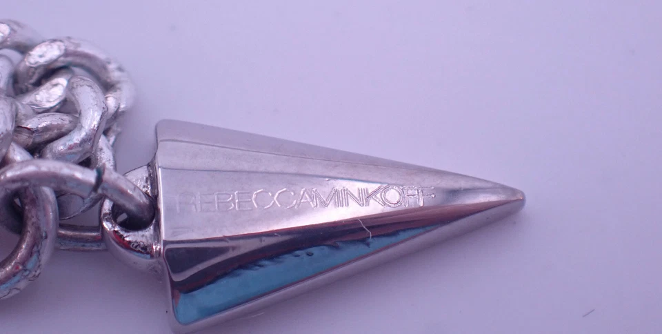 Collar Colgante Pluma Tono Plata Rebecca Minkoff (BX1) Foto 4 de 4