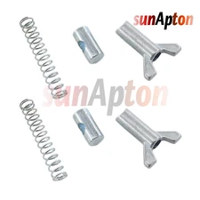 2x Rear Brake Cable Wing Nut Adjuster + Spring Kit for Honda TRX 300 FWTW