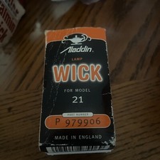 ALADDIN 21 WICK, FOR USE WITH MODEL 21 BURNERS PART No P.979906, NEW OLD STOCK