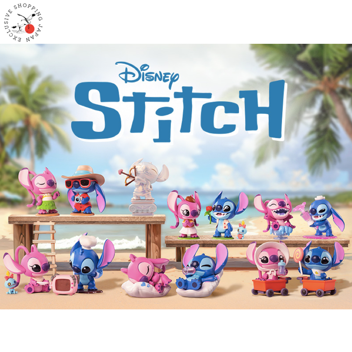 アイドル popmart Disney Stitch Disney Stitch Little Emotions Series Figures - POP MART