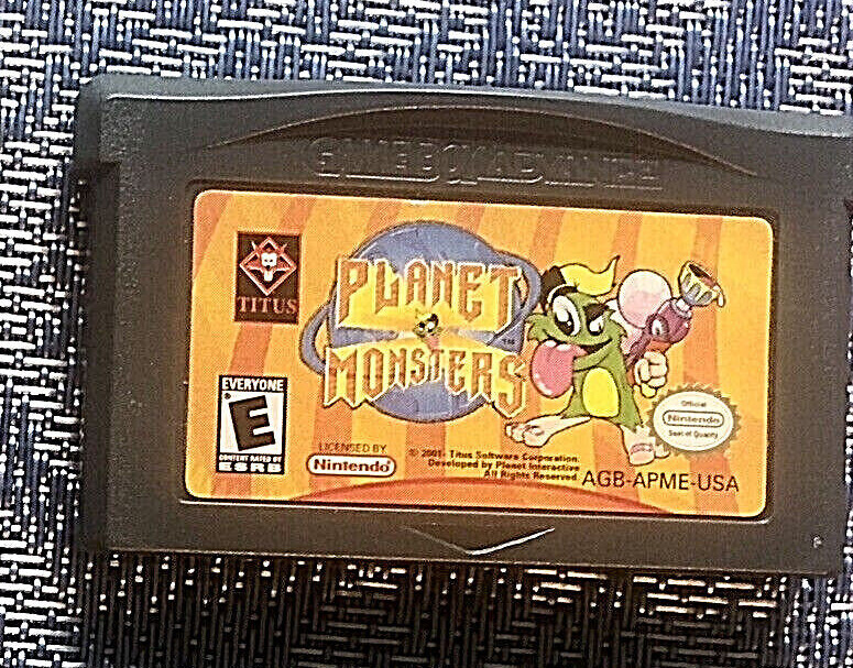 ゲームボーイアドバンス - Planet Monsters★プラネット モンスターズ　GBA 海外版 ゲームボーイアドバンス - Planet Monsters☆プラネット