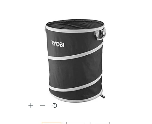 Ryobi Pop-Up Collapsible 150L Multi Purpose Bag Garden Leaves Laundry - Image 3 of 4