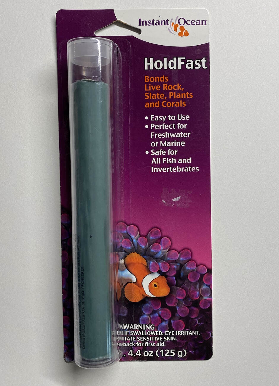 Instant Ocean HoldFast Aquarium Epoxy Glue Stick (HF1) Tank Glue