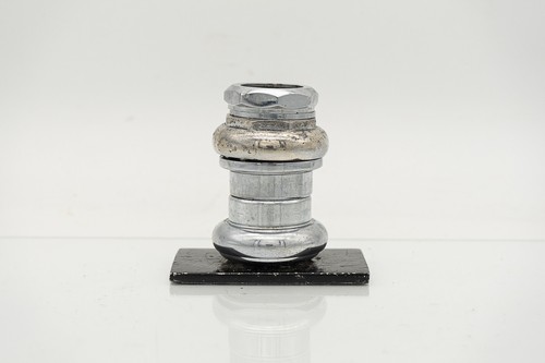 CAMPAGNOLO RECORD PISTA 60s STEEL VINTAGE HEADSET TRACK 1" ROAD BIKE THREADED - Picture 2 of 7