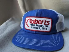 vintage K-PRODUCTS trucker hat USA made PATCH mesh FARM EQUIPMENT seeds K-BRAND