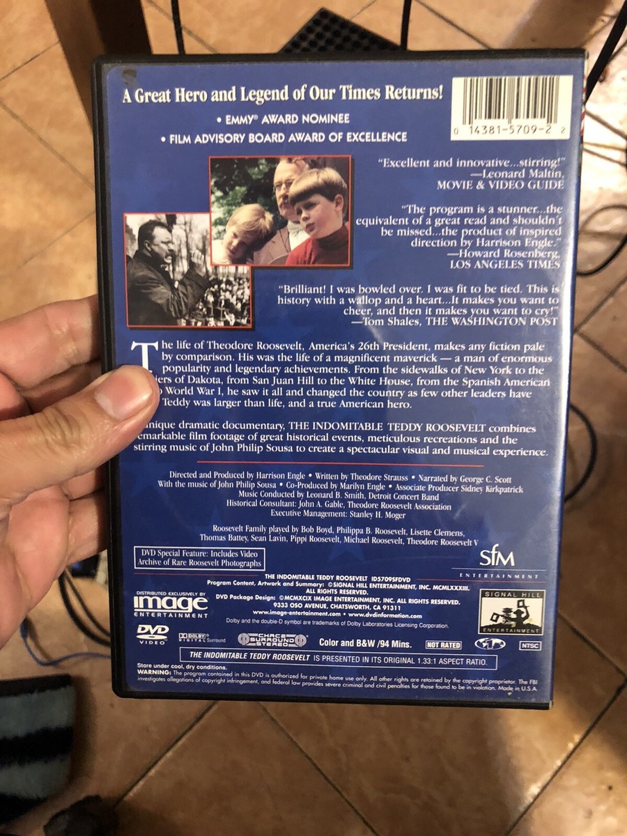 Indominitable Teddy Roosevelt [DVD]