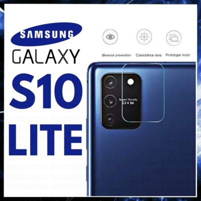 For SAMSUNG GALAXY S10 LITE CAMERA LENS PROTECTOR REAR TEMPERED GLASS CLEAR FILM