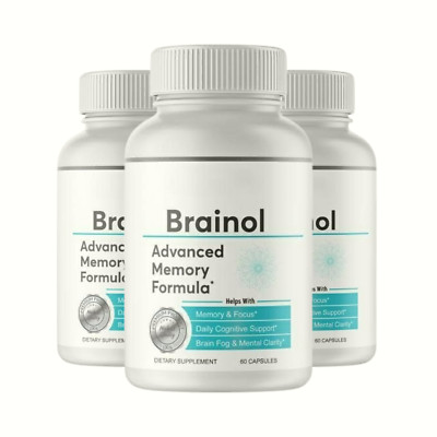 3-Pack Brainol - Brainol Pills Advanced Memory Support - 180 Capsules