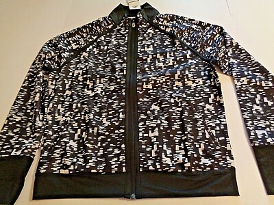  adidas Climalite Performance Womens L New Full Zip Track Top Long Sleeve 