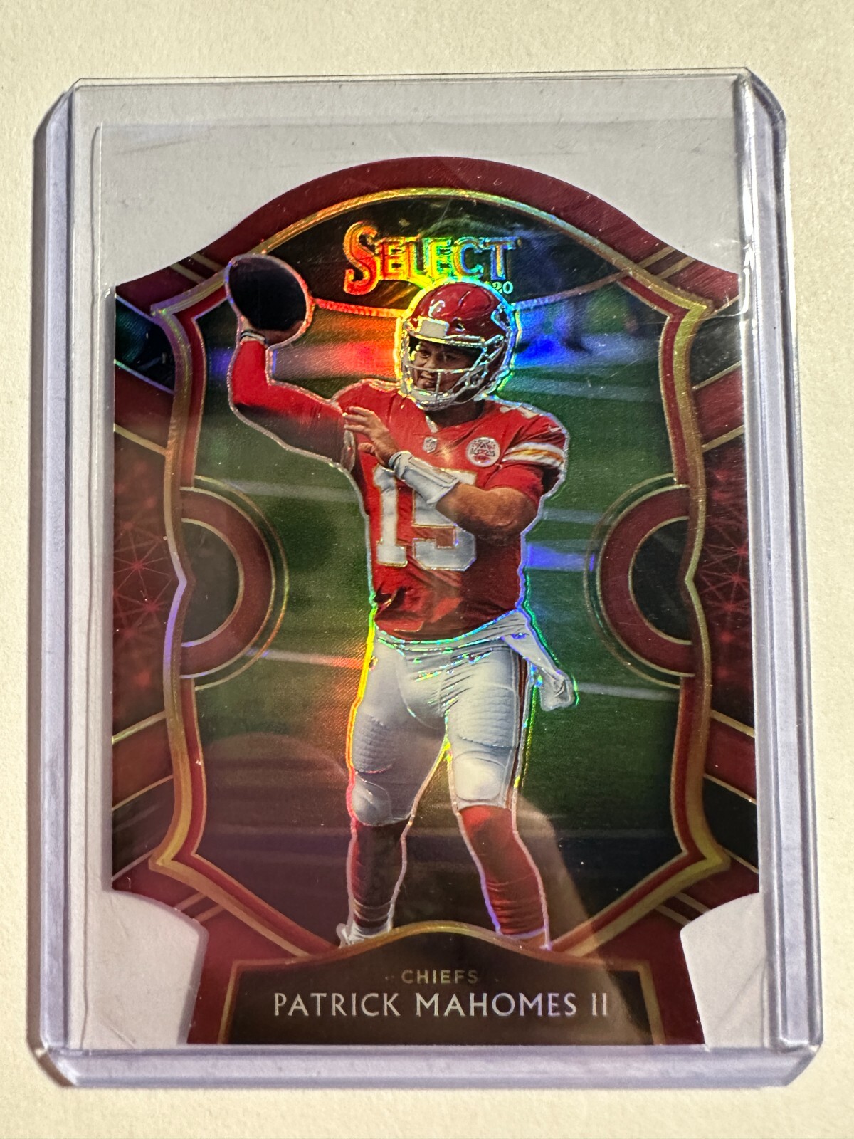K129,327 -  2020 Select Prizm Maroon Die Cut #2 Patrick Mahomes II