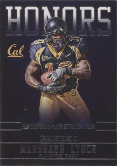2015 Panini Cal Bears Marshawn Lynch #ML-CAL - 1 of 2