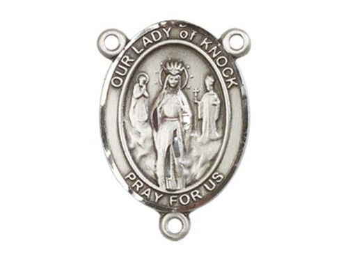 YOU CHOOSE Virgin Mary Our Lady Sterling Silver Rosary Centerpiece ONLY - Picture 12 of 19