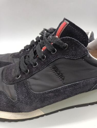 Prada Black Calature Donna Trainers, In Box - Size 41EU - Picture 8 of 11