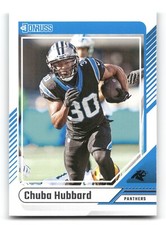 2024 Panini Donruss  Football - #117 Chuba Hubbard