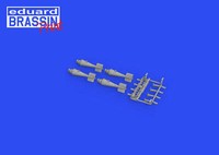 MW22 Eduard 648662 Sopwith Camel 20LB Bomb Carrier 1/48 Brassin For Eduard