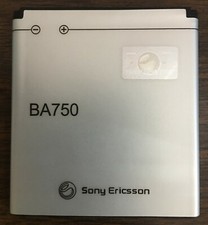 SONY 100 GENUINE NEW BATTERY BA750 FOR SONY ERICSSON XPERIA X12 / ARC  73 OFF