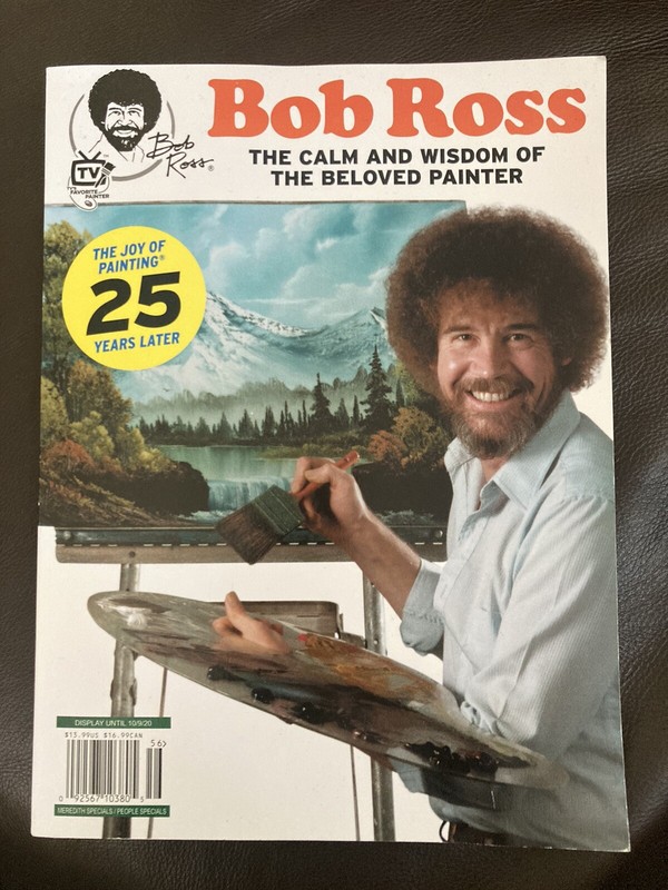 Bob Ross: Calm & Wisdom Of The Beloved Painter Magazine / book - 2020