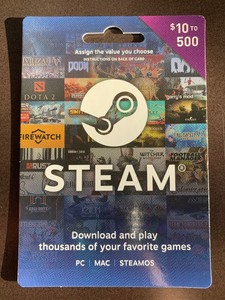 steam wallet online store