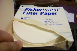 09-801C Fisherbrand Filter Paper Pk of 100 Circles