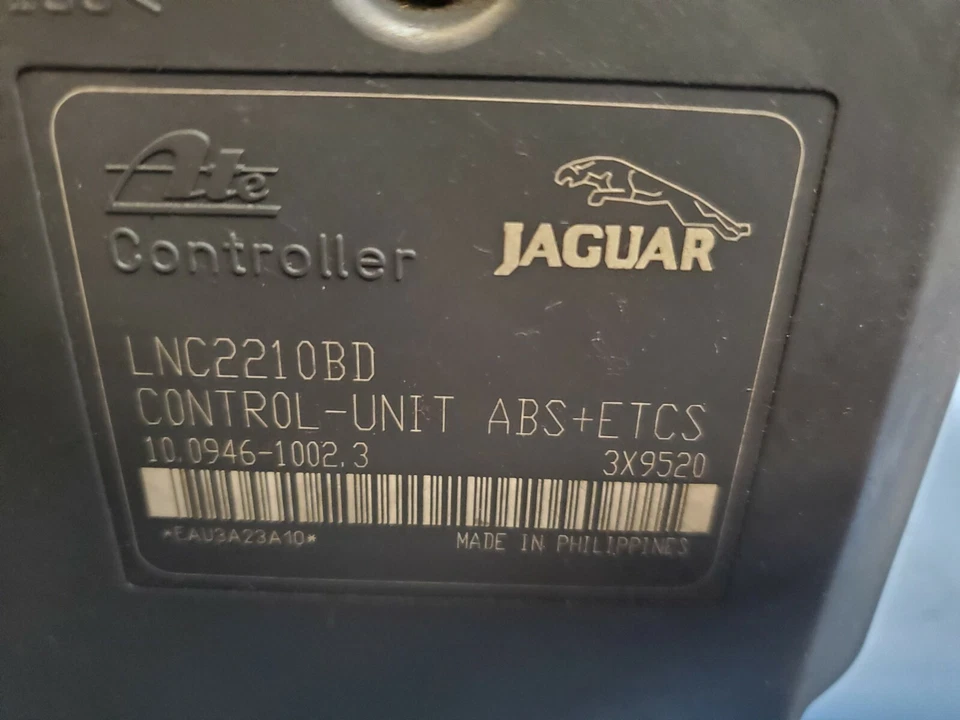 1997 1998 1999 JAGUAR XK8 XJ8 VANDEN PLAS ABS MODULE LNC2210BD MNC5920BB - Image 2 of 3