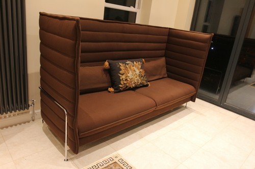 designer Vitra alcove model 3 seater sofa credo brown RRP £12000!! still selling - Picture 3 of 10